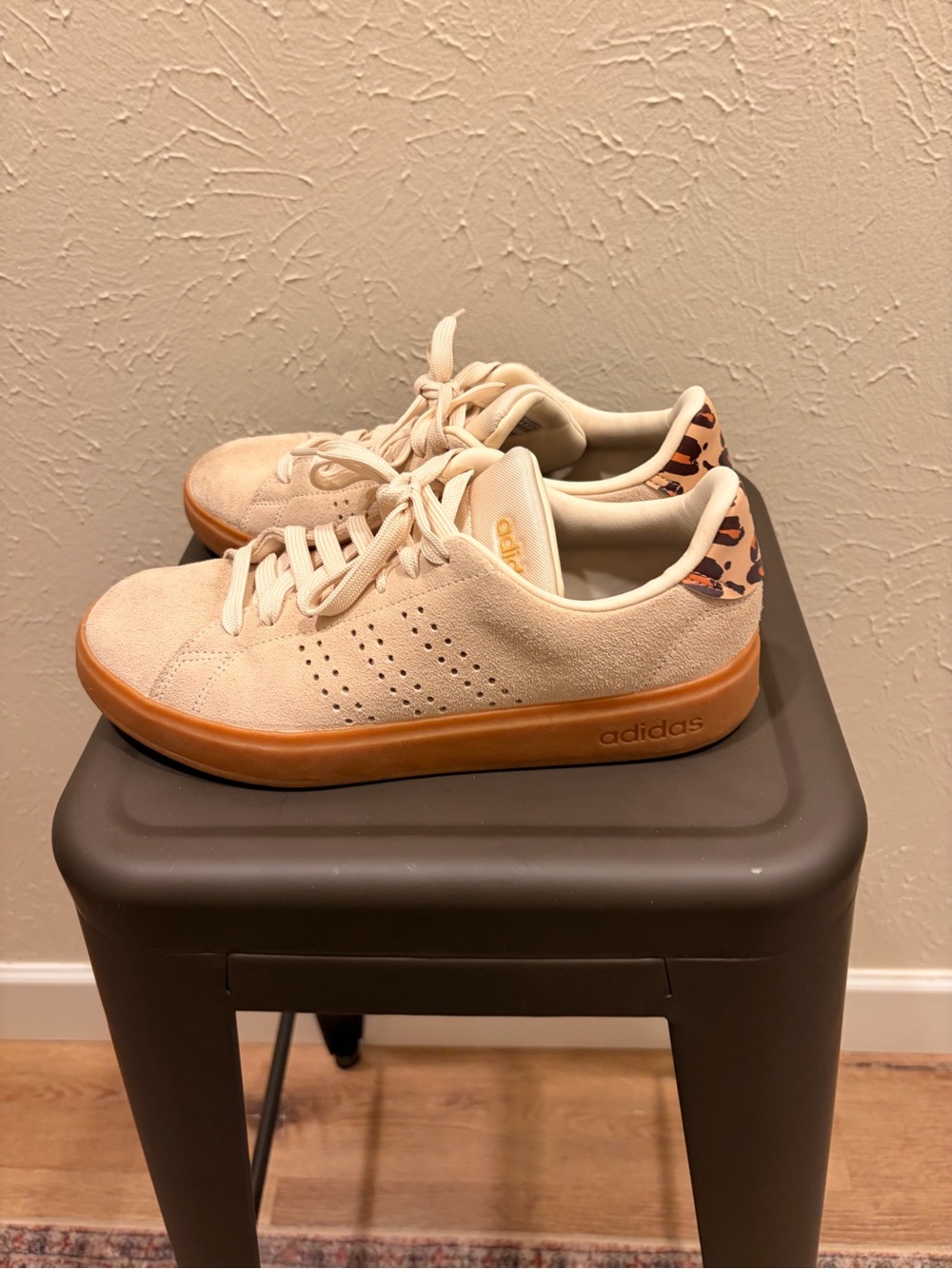 adidas Women’s Sneakers with Cheetah Pattern - Picture 2 of 4